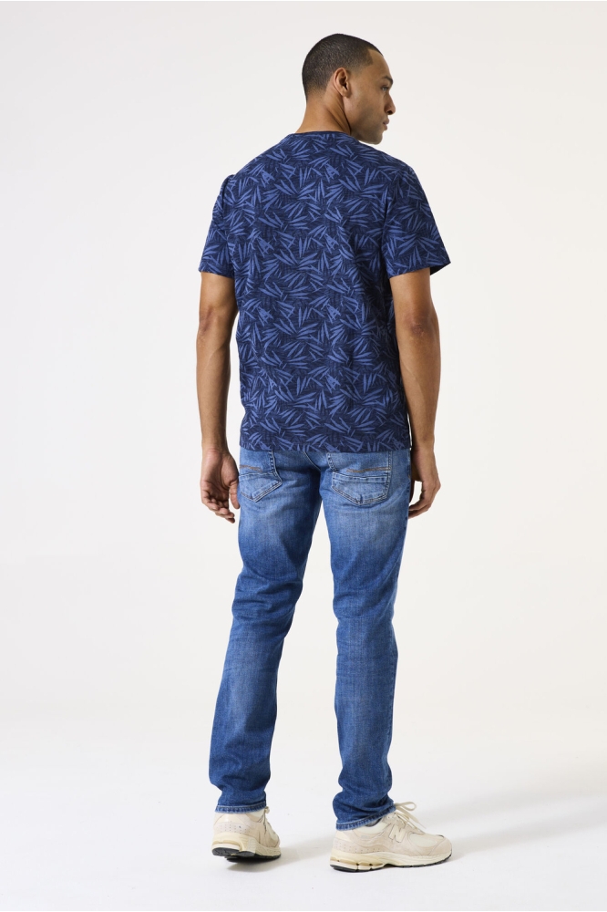 T SHIRT MET PRINT E51210 2591 DEEP INK